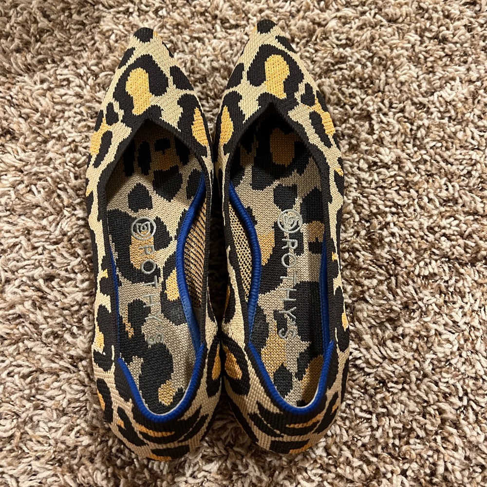 Rothy's Leopard Print size 7